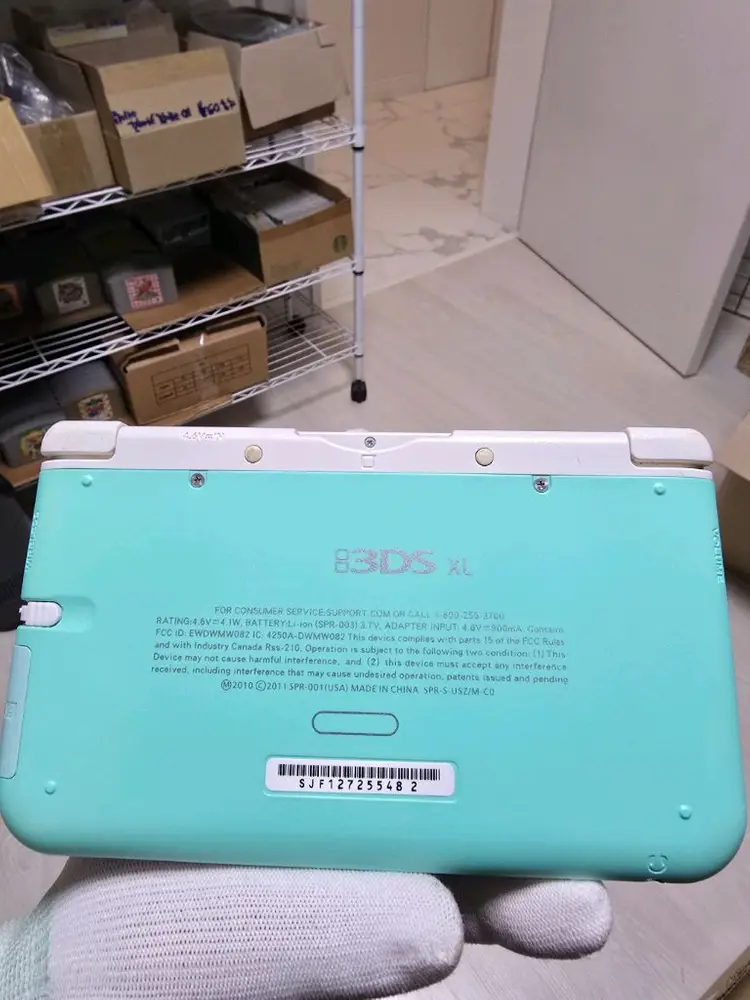 A-급 닌텐도 3dsxl 3dsll 3ds ll 민트 일본판 일판 큰다수 이미지