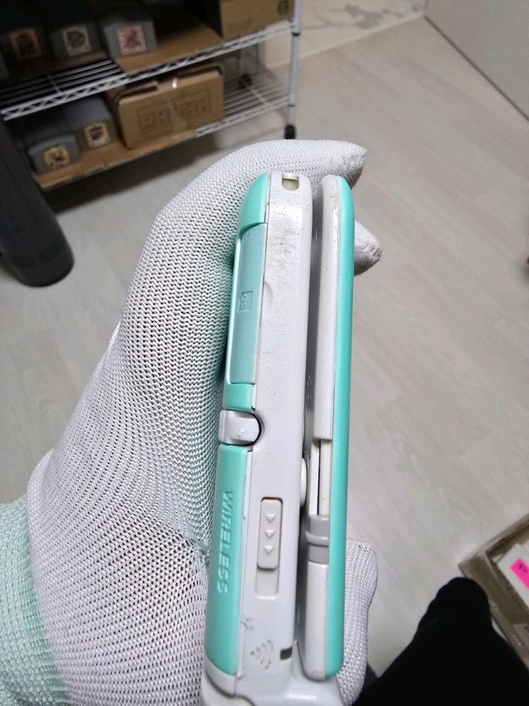 A-급 닌텐도 3dsxl 3dsll 3ds ll 민트 일본판 일판 큰다수 이미지