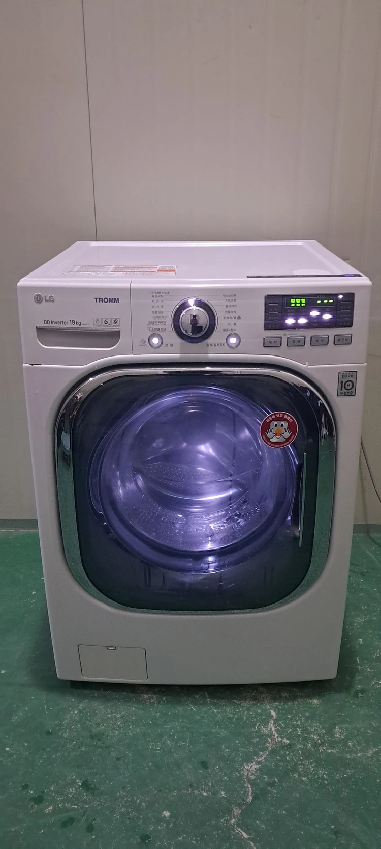 2766 엘지트롬 19KG 드럼세탁기(화이트) 이미지