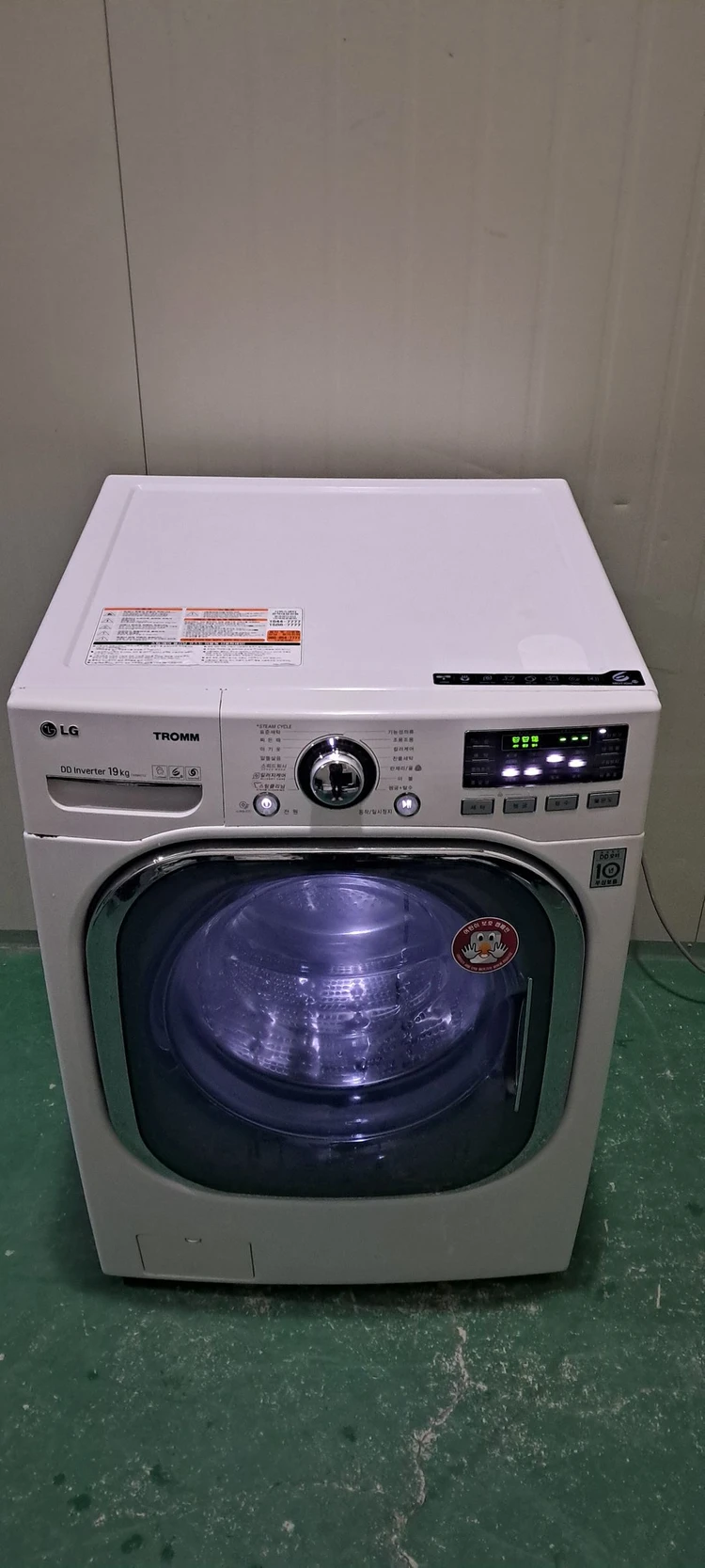 2766 엘지트롬 19KG 드럼세탁기(화이트) 이미지