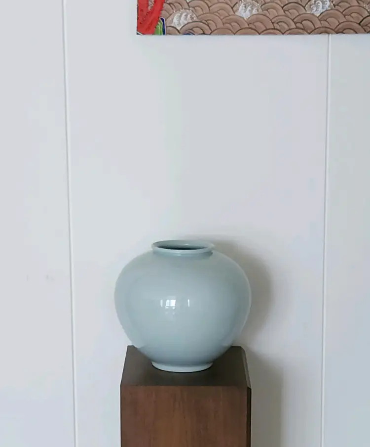 청운도예 장작가마 달항아리(작가수결있슴) 이미지