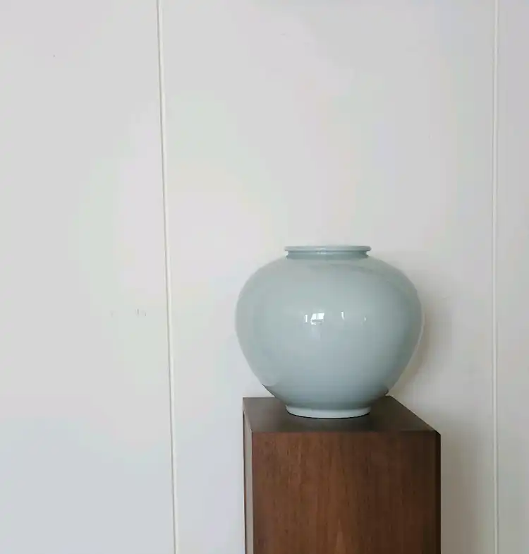 청운도예 장작가마 달항아리(작가수결있슴) 이미지