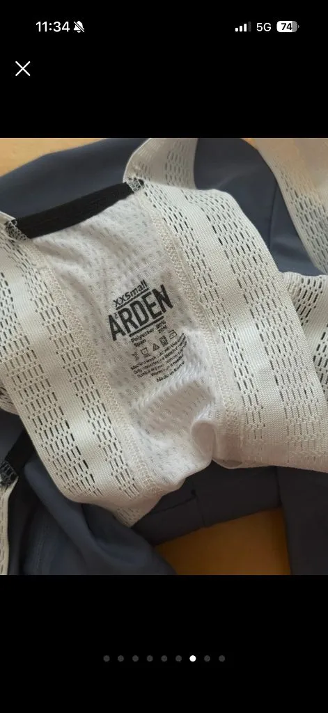 아덴 져지와 빕숏 XXS 이미지