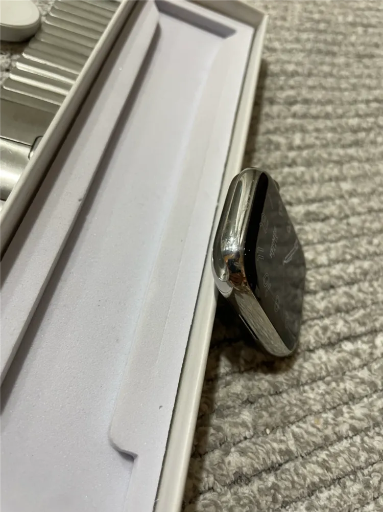 애플워치7에르메스 45mm 실버 S급 이미지