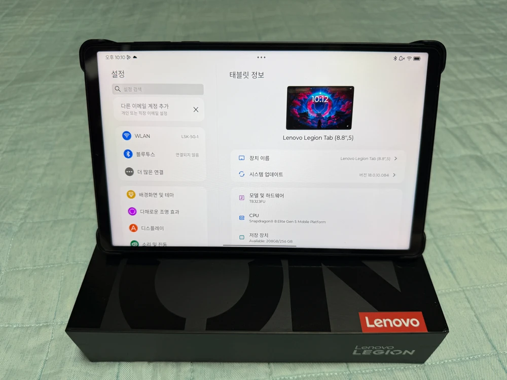 국내 정발 레노버 리전 Y700 5세대 12GB 256GB 팝니다 이미지