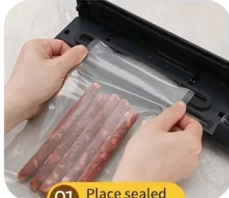 정품)VACUUM SEALER가정용 자동포장기 미개봉가정에서 간편하게 사용할 수 있는 자동 포장기예요식품을 신선하게 이미지