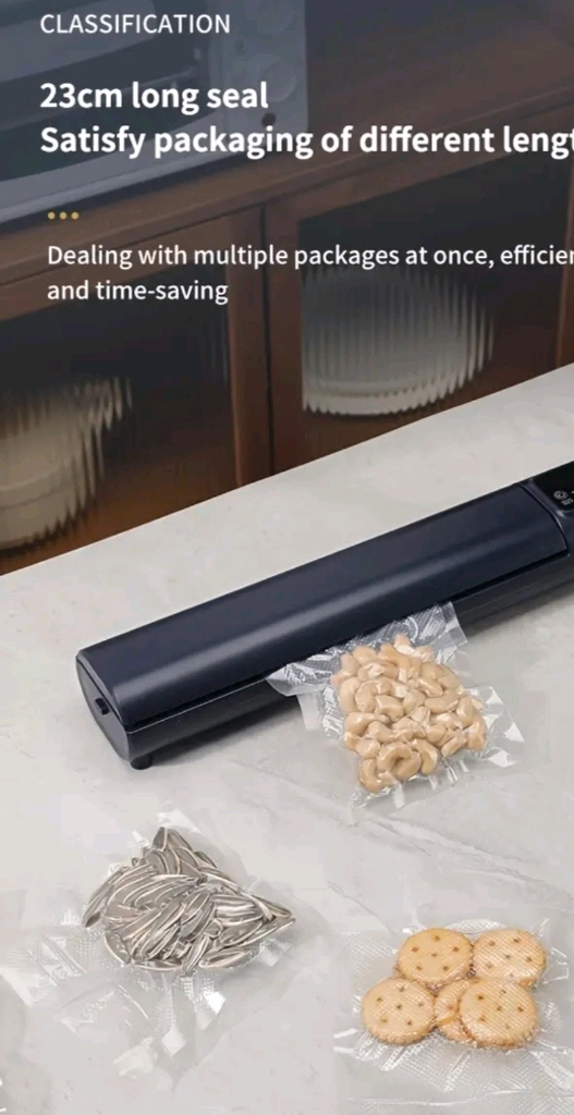 정품)VACUUM SEALER가정용 자동포장기 미개봉가정에서 간편하게 사용할 수 있는 자동 포장기예요식품을 신선하게 이미지