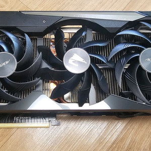 기가바이트 RTX 3080 AORUS MASTER 10GB 그래픽카드 이미지
