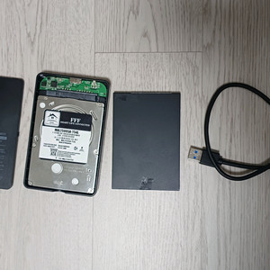 외장하드 케이스 ssd hdd포함 128gb 500gb 이미지