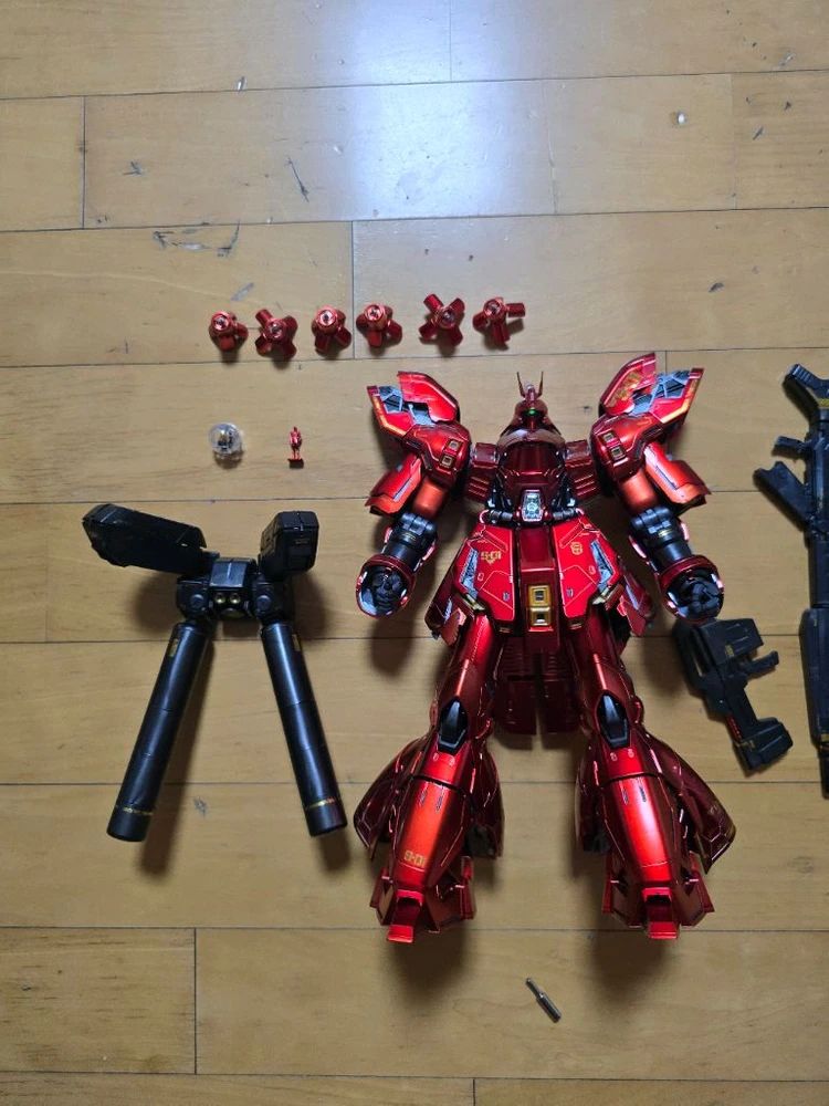 MG 1/100 사자비 Ver.ka 스페셜 코팅 건담 건프라 프라모델 가조립 반다이 이미지