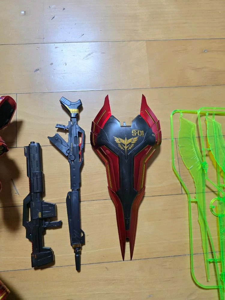 MG 1/100 사자비 Ver.ka 스페셜 코팅 건담 건프라 프라모델 가조립 반다이 이미지