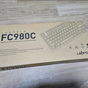 레오폴드 FC980C 화이트 30g 키보드 이미지