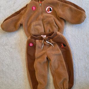 베베드피노 뽀글이 상하복 세트 이미지