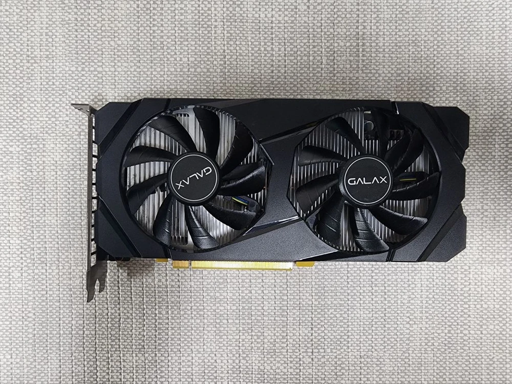그래픽카드 GALAX GEFORCE GTX 1660 SUPER 6GB 컨디션 좋습니다. 이미지