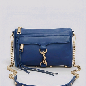레베카 밍코프(Rebecca Minkoff) 미니 맥 골드 체인 크로스백 이미지