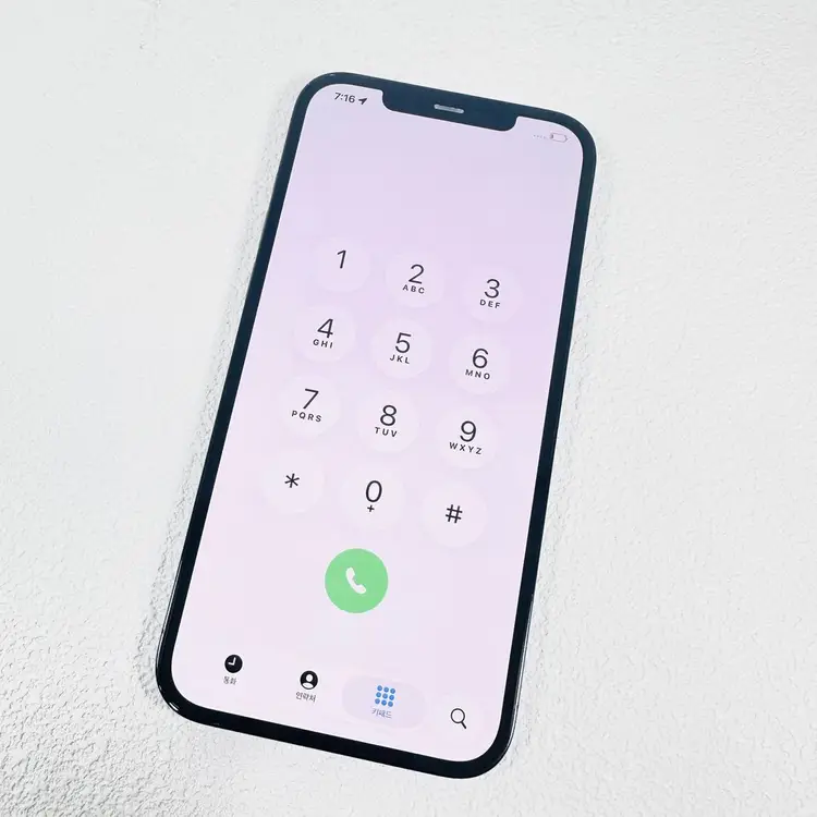 아이폰12프로맥스 블루 256기가 초가성비 이미지