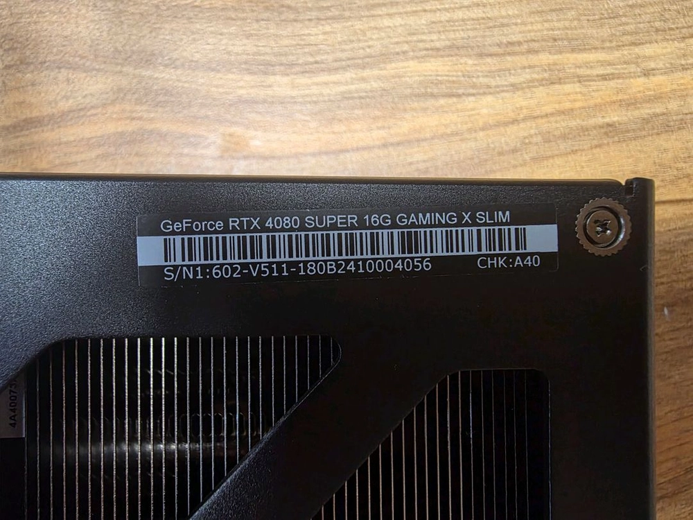 MSI RTX 4080 SUPER 팝니다 이미지