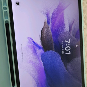 갤럭시 탭 S7 FE 128GB 팬,케이스,보호필름포함 이미지