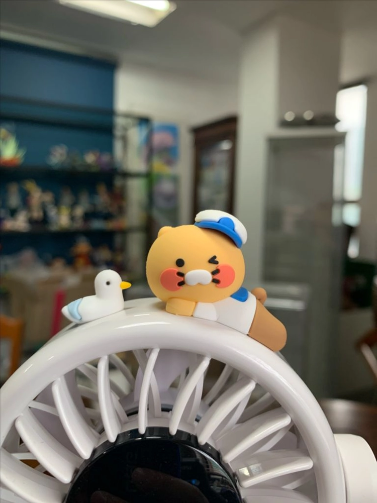 카카오프렌즈 춘식이 마린 탁상용 선풍기 이미지