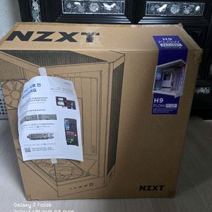 NZXT H9 Flow RGB+ V2 화이트 케이스 판매합니다. 이미지