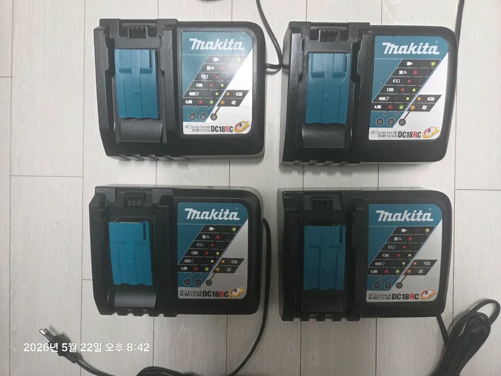 마끼다 정품 듀얼충전기 DC18RD DC18RC 이미지