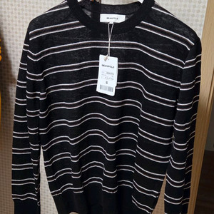 [미착용 새상품] 빈폴레이디스 린넨 스트라이프 풀오버팝니다. (Size S) 이미지