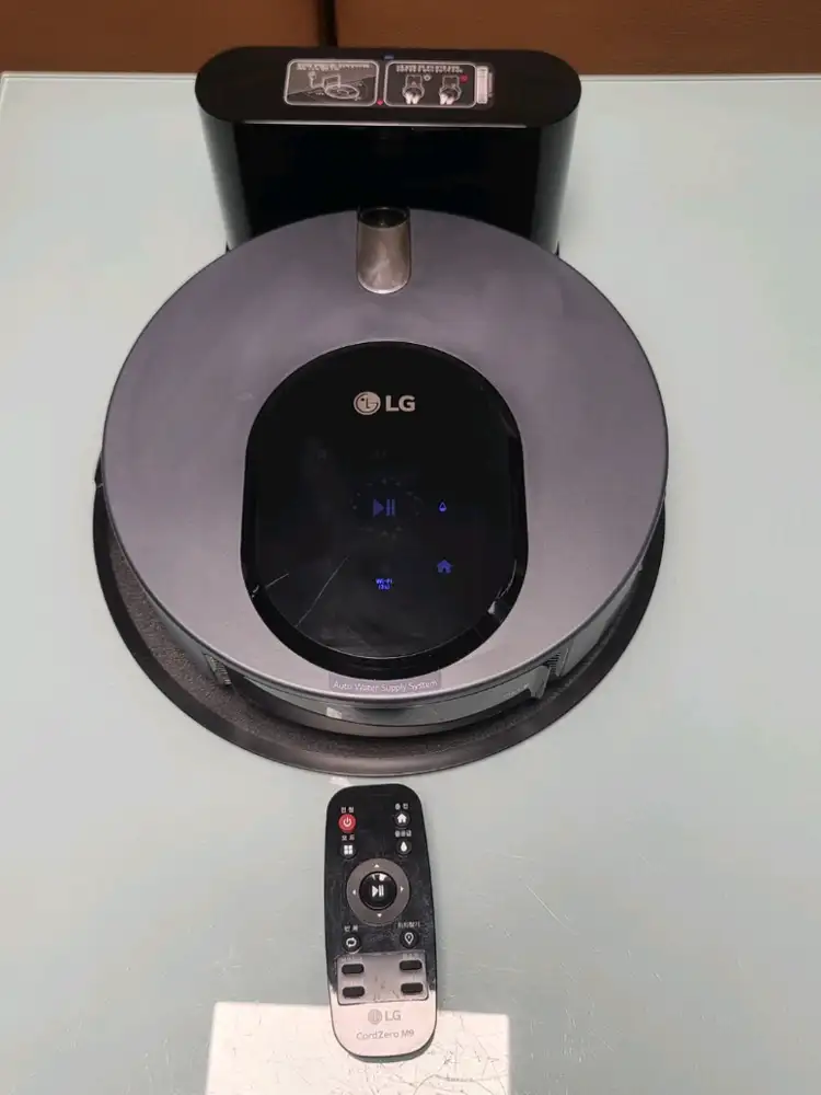 LG 코드제로 물걸레 로봇청소기 M970I(A급,2021년11월산,3시간27분작동)구입(22.5만원) 이미지