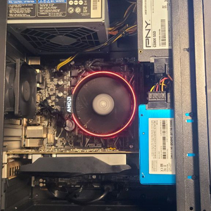 (부산)라이젠2700/gtx1050ti/램16/ssd240+240/본체24만 이미지