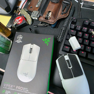 레이저 바이퍼 V3 Pro 화이트 판매 이미지