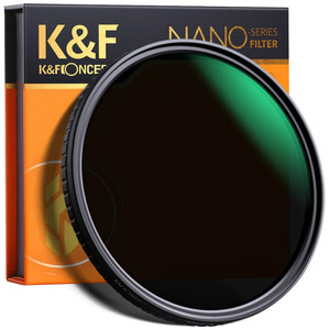 K&F Concept 77mm ND32-512 슬림 NANO-X 가변 필터 (새상품) 8K AGC Glass 이미지