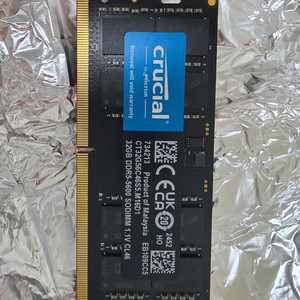 마이크론 노트북 DDR5 32GB 메모리 5600 이미지