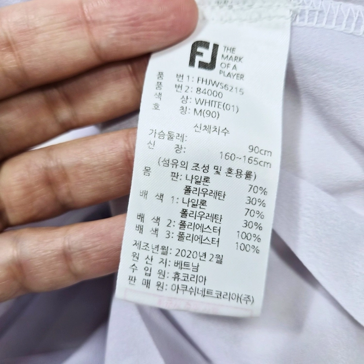 FJ 풋조이 골프 민소매 원피스 판매합니다. 이미지