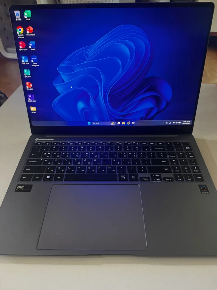100%) 삼성 노트북 갤럭시북4 프로 NT960XGK 16인치, 터치, 16g, 256g 풀박스 이미지