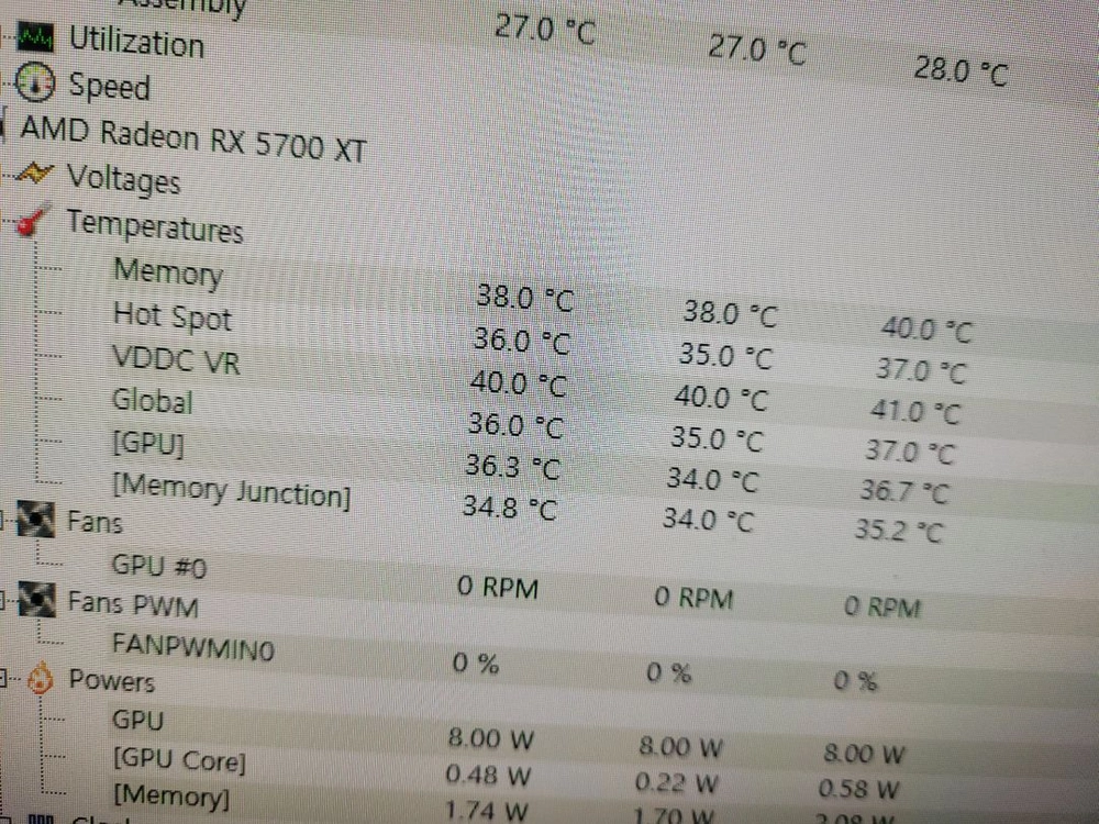 AMD 라데온 니트로+ RX5700XT OC 8G 그래픽카드 이미지