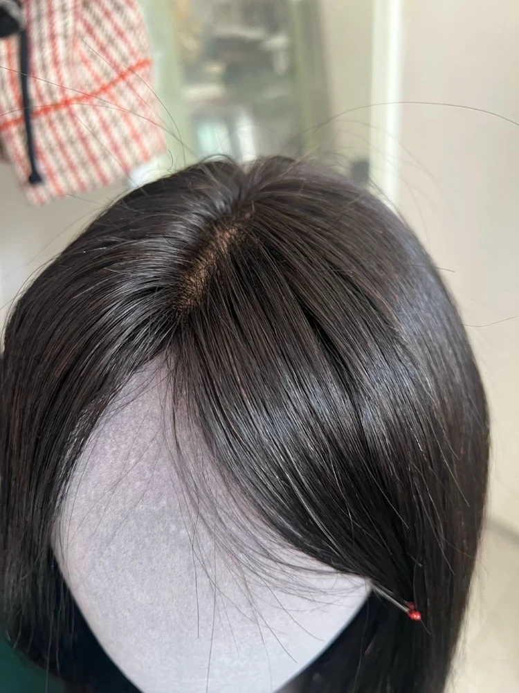 100프로 인모(블랙, 긴기장) 통가발 판매 / 검색어 항암가발 탈모 박승철 하이모 인모가발 공감모 이미지