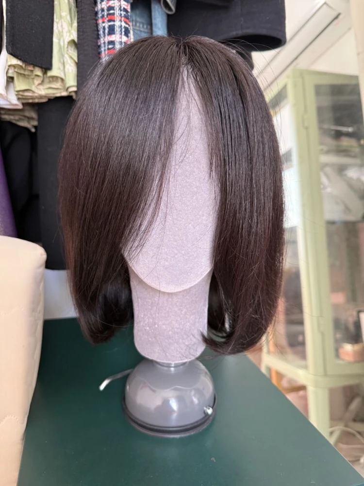 100프로 인모(블랙,보브컷) 통가발 판매 / 검색어 항암가발 탈모 박승철 하이모 가발나라 리네아스토리아 매그미 이미지
