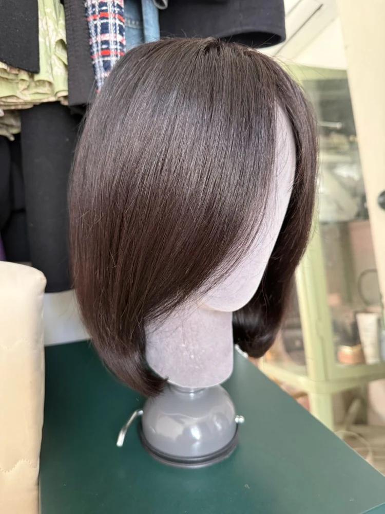 100프로 인모(블랙,보브컷) 통가발 판매 / 검색어 항암가발 탈모 박승철 하이모 가발나라 리네아스토리아 매그미 이미지