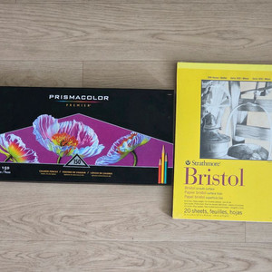 프리즈마 컬러 유성 색연필 150 + 브리스톨 2개 무료 이미지