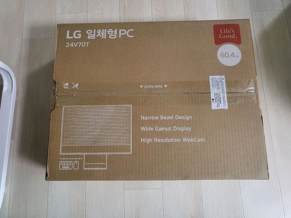 2026년LG올인원PC,일체형PC 24인치대형화면,원도우11탑제 단순개봉제품싸게 이미지