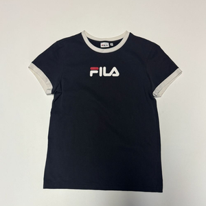 여성 휠라 FILA 귀여운 링거 반팔 티셔츠 S 이미지