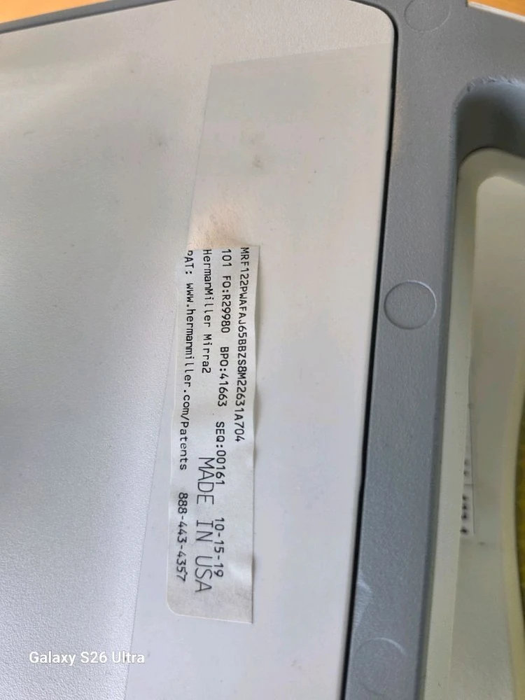 허먼밀러 미라2체어 이미지