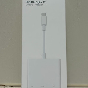 애플 USB-C Digital AV Multiport 어댑터 미개봉 판매합니다. 이미지