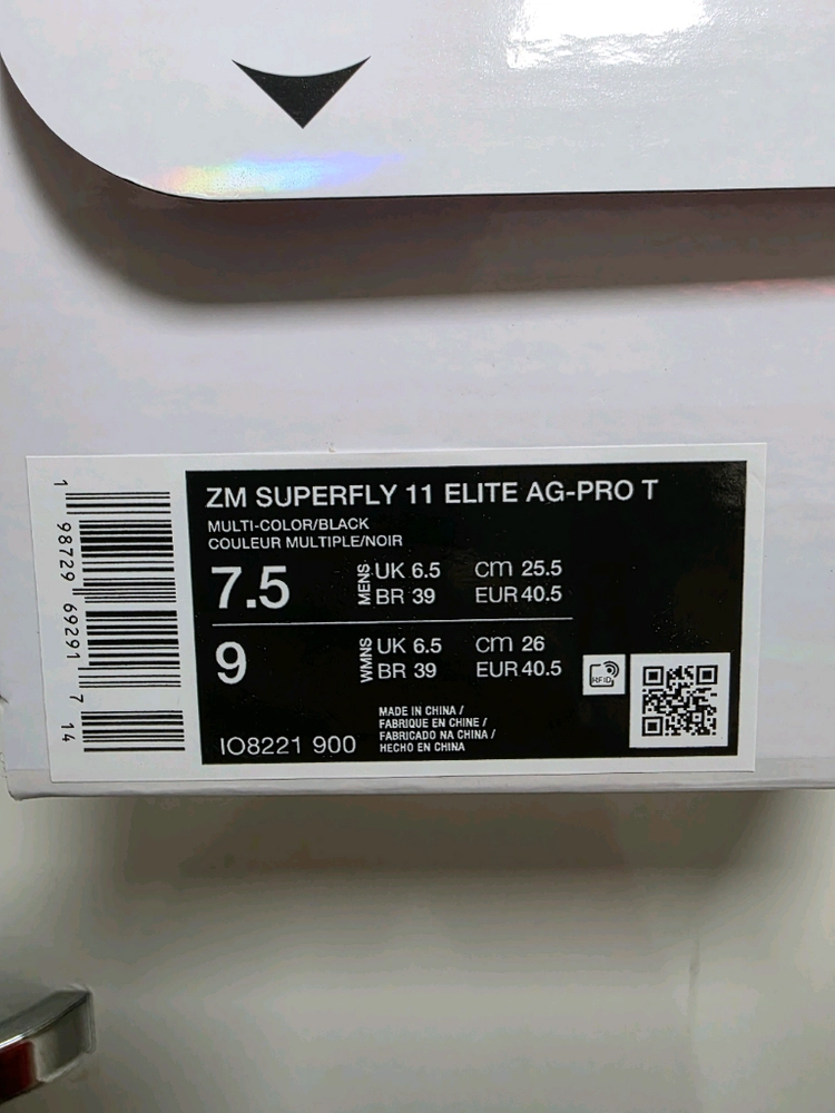 나이키 머큐리얼 슈퍼플라이11 AG 255mm 이미지