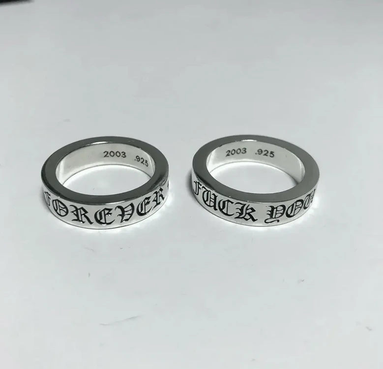 정품 크롬하츠 포에버링 퍽유링 이미지