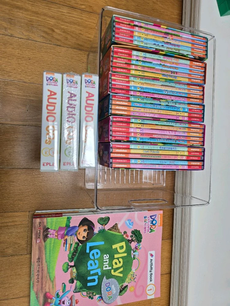 도라 dvd 1-6집+ 리더스 30권 + 워크북 이미지