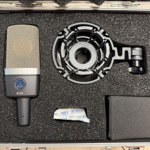 AKG C214 콘덴서 마이크 풀박스 정리합니다 이미지