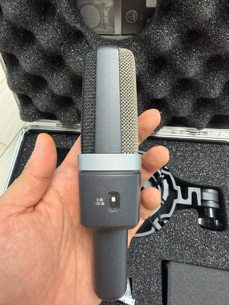 AKG C214 콘덴서 마이크 풀박스 정리합니다 이미지