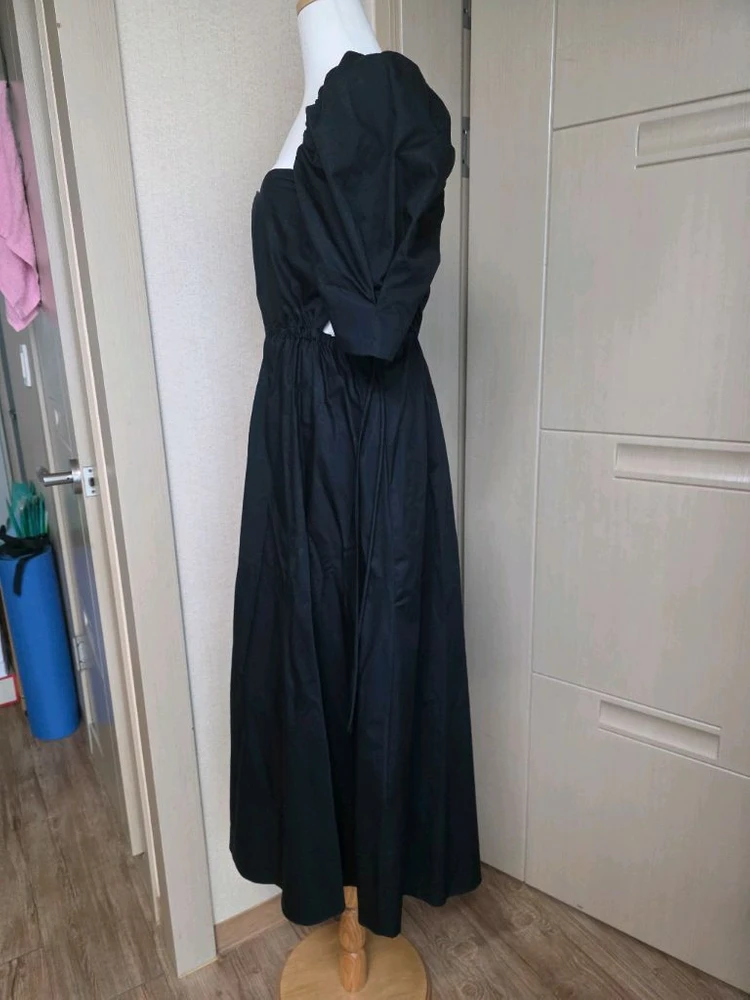 자라 오프 퍼프 롱원피스(새상품 이미지