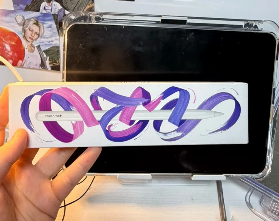 아이패드 에어 M3+Apple Pencil pro+정품 스마트폴리오케이스 이미지