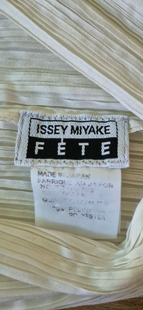 이세이미야케 플리츠플리즈 FETE 반팔 블라우스 이미지